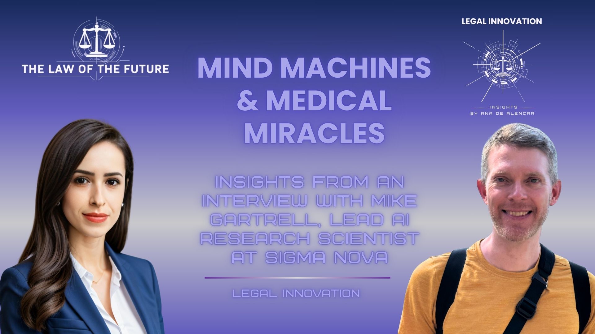 Mind Machines & Medical Miracles –  Insights from an interview with Mike Gartrell, Lead AI Research Scientist at Sigma Nova